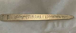 1915 Panama Exposition Singer Souvenier Sewing Tool