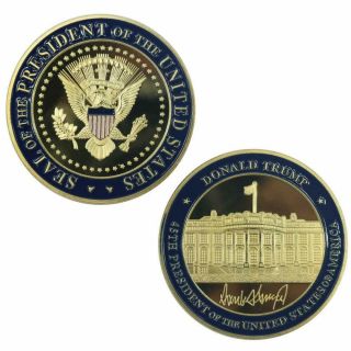Seal Of The President Donald Trump Challenge Commemorative Coin