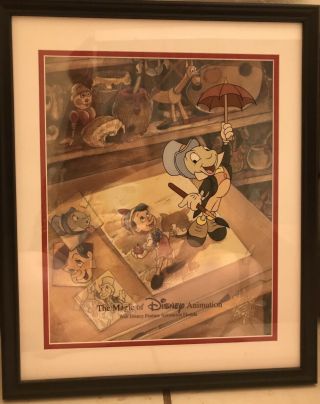 The Magic Of Disney Animation: Jiminy Cricket “just Droping By” Le Cel