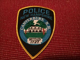 Canterbury Hampshire Police Patch