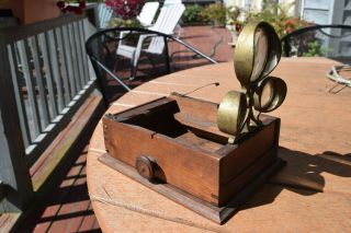 Graphoscope Stereoscope Table Viewer Lewis Patent 1876