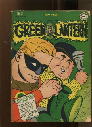 Green Lantern 21 (2.  0) Lanterns Code 1946