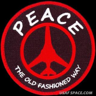 Usaf 7th Bomb Wing–peace The Old Fashion Way - B - 52 - Dyess Afb,  Tx - Patch