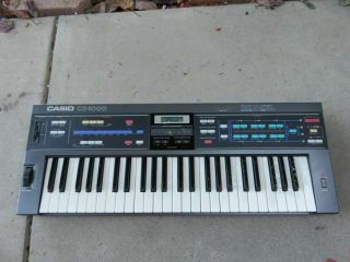 Casio Cz - 1000 Vintage Phase Distortion Synthesizer Cz1000 Great