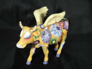 Cow Parade 9127 " Angelicow " 2000 - Hang Tag -