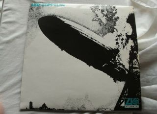Led Zeppelin 1st Uk Press A1/b1,  Superhype,  Turquoise Cover,  Ex/ex,  Audio