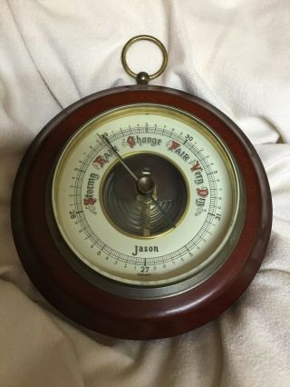 Estate Vintage Weather Station Desk Jason Barometer Thermometer Germany