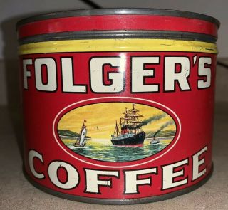 Vintage 1959 Folger 