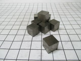 Tungsten Metal 10mm Cube Tungsten Element Sample 99.  95 Pure - Periodic Table