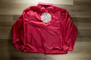 Vintage Boy Scouts 1997 National Jamboree Jacket With Order Of The Arrow Pin Xl