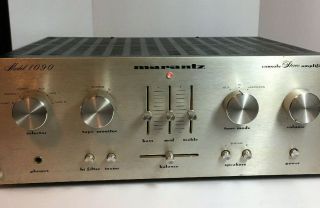 Marantz 1090 Vintage Integrated Amplifier/working/minor Repair Needed//nice