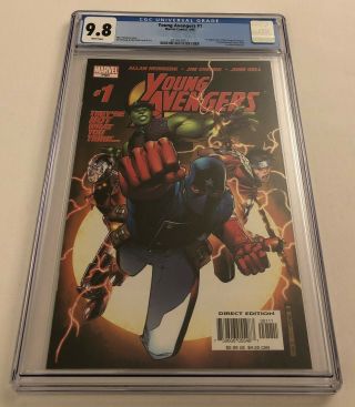 Young Avengers 1 Cgc 9.  8 1st Appearance Of Kate Bishop & Young Avengers