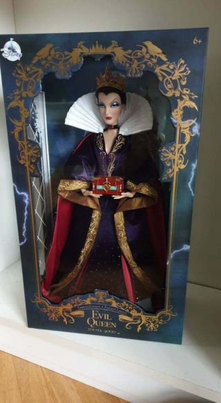 Disney Store Shop Doll Limited Edition Snow White Evil Queen