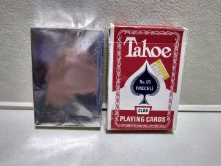 Early Deck/cards Tahoe Club No.  85 Back No.  9 Still In Foil Arrco