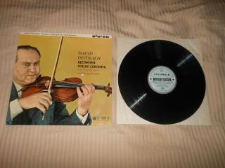Sax 2315 B/s Ed1 Uk - Beethoven - Violin Concerto - Oistrakh / Cluytens - Nm