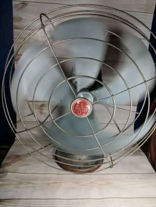Vintage Ge General Electric Fm16v23 Vortalax Oscillating Fan