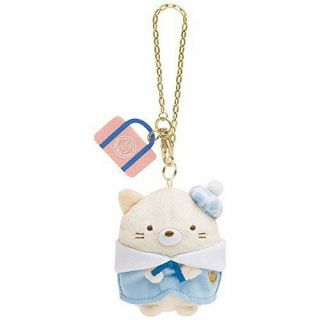 Sumikko Gurashi Neko Cat Plush Doll Keychain San - X Japan Mx40101