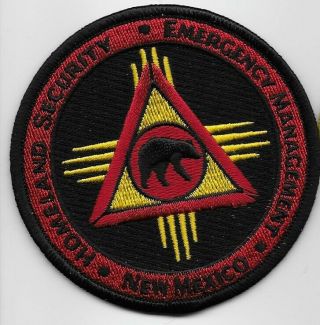 Neat State Mexico Emergency Management H S Police Sheriff State Nm