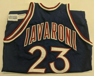 Marc Iavaroni - 1978 Rookie Year York Knicks Jersey Rare Vintage Gerry Cosby