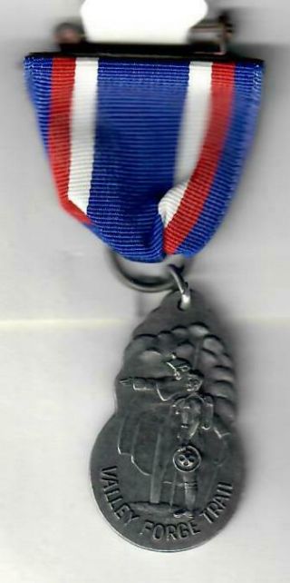 Vintage Boy Scouts Valley Forge Historic Trail Medal