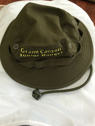Grand Canyon National Park Junior Ranger Hat Nps Youth L/xl 54cm 6 3/4 Exc