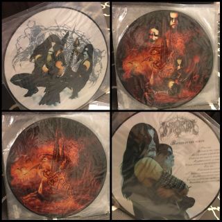 Immortal Picture Disc Lps - Damned In Black & Battles In The North