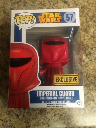 Funko Pop Disney Star Wars Imperial Guard 57 Walgreens Exclusive