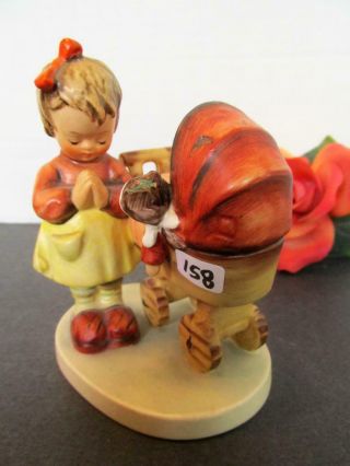 M I Hummel Goebel Doll Mother Figurine 4 1/2 " Tall Tkm - 3 1967 Kt5689