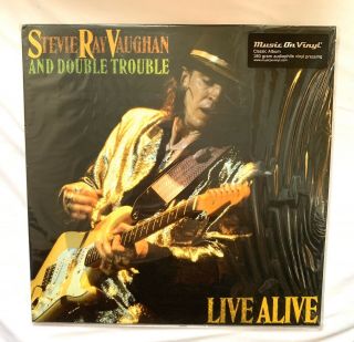 & Stevie Ray Vaughn And Double Trouble “live Alive” 1986 Vinyl