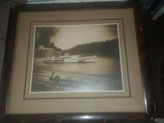 Herbert Marshall Flora 1869 - 1952 Photo City Of Louisville Riverboat Steamer
