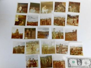 (23) Vietnam Co.  H,  75th Rangers,  1st Cav Div Gis At Lz Speer 1970 Color Photos
