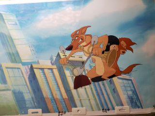 Production Cel: All Dogs Go To Heaven The Series