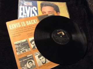 Elvis Presley Lpm - 2256 G I Blues Rare Baggie Long Play Nm Or Better Wow