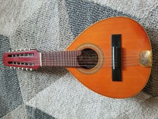 Bandurria,  Vintage,  From Spain,  12 String