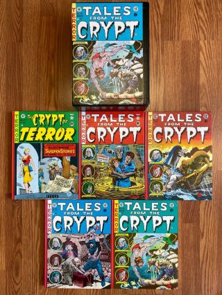 The Complete Tales From The Crypt Russ Cochran Ec Comics Hardcover Book Box Set