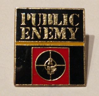 Vintage Public Enemy Enamel Pin