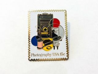 Photography Usa 15c Pin Gadget Tie Clip Badge Lapel Pins