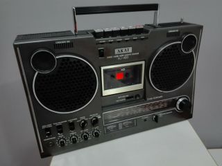 Vintage Radio - Cassette Player/recorder Akai Aj - 480