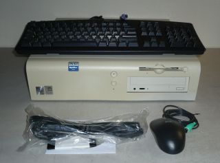 Vintage Dell Optiplex Gx1 Pc Windows 95 Plus 2x Isa Pii 350mhz/20gb/256mb