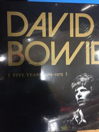 DAVID BOWIE - FIVE YEARS 1969 - 1973 (LTD 12 