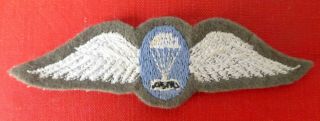 South Africa Airborne Parachute Instructor Old Early Scarce Para Wings