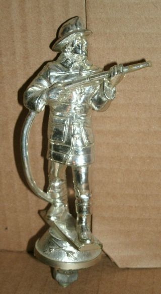 Vintage 1980s Plastic Firefighting Muster Trophy Topper Figure Firefighter Award