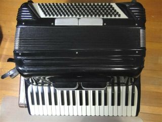 Vintage Pancordion Crucianelli M - 20 Piano Accordion W/ Case Italy