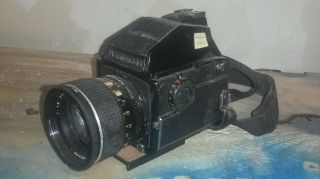 Old Vintage Mamiya 645 1000s Camera Sekor 1:1.  9 80mm 22604 Lens
