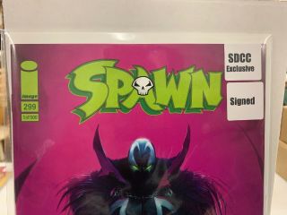 SPAWN 299 SDCC (San Diego Comic Con) 2019 exclusive SIGNED by Todd McFarlane 2