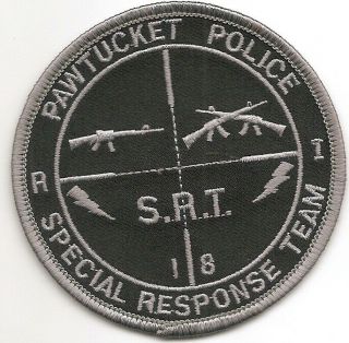 Pawtucket Rhode Island Police Srt Patch