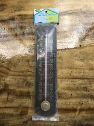 Vintage Cooper Indoor And Outdoor Thermometer Model 412
