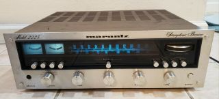 Marantz 2225 Am/fm Stereo Receiver 1976 Amplifier Vintage Audio