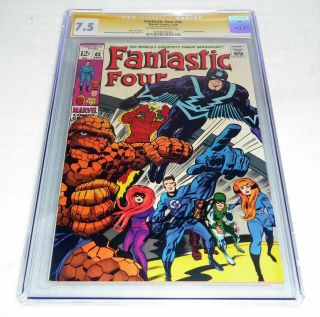 Fantastic Four 82 Cgc 7.  5 Ss Signature Series Signed Stan Lee