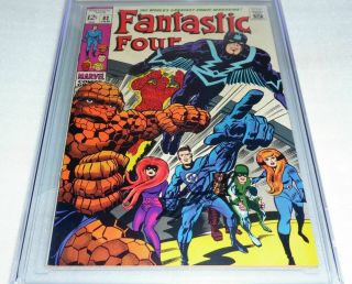 Fantastic Four 82 CGC 7.  5 SS Signature Series Signed Stan Lee 3